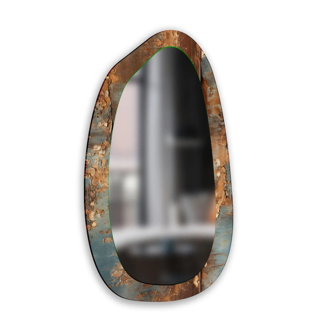 Abstract Decorative Enterway Glass Wall Mirror - MyPhotoStation