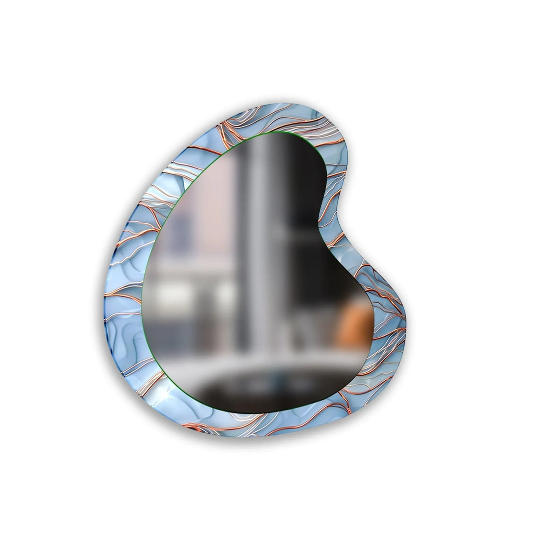 Stylish wall mirrors designed to reflect light and create depth in any room