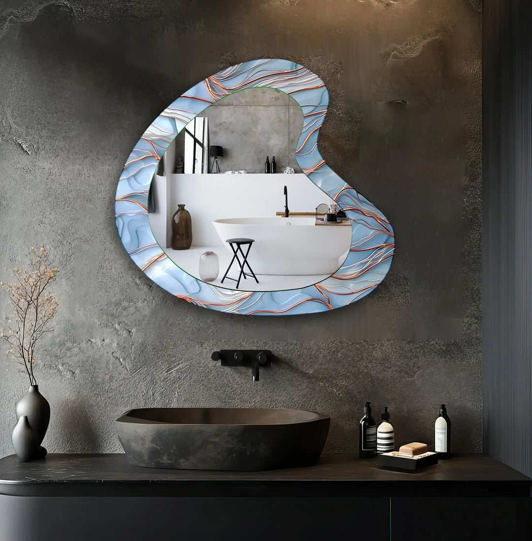 Stylish wall mirrors designed to bring light and sophistication to your living space