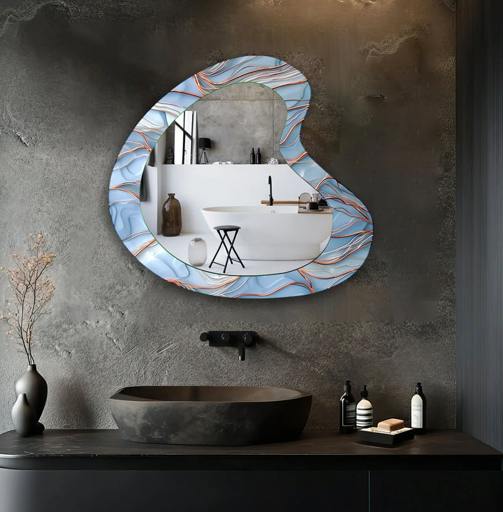 Stylish wall mirrors designed to bring light and sophistication to your living space