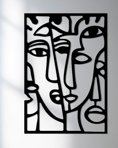 Abstract & Colorful Metal Wall Art