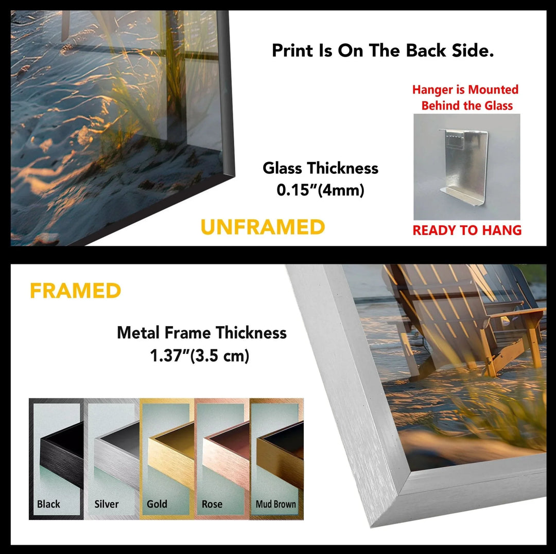 Adirondack Camp Glass Wall Art - MyPhotoStation