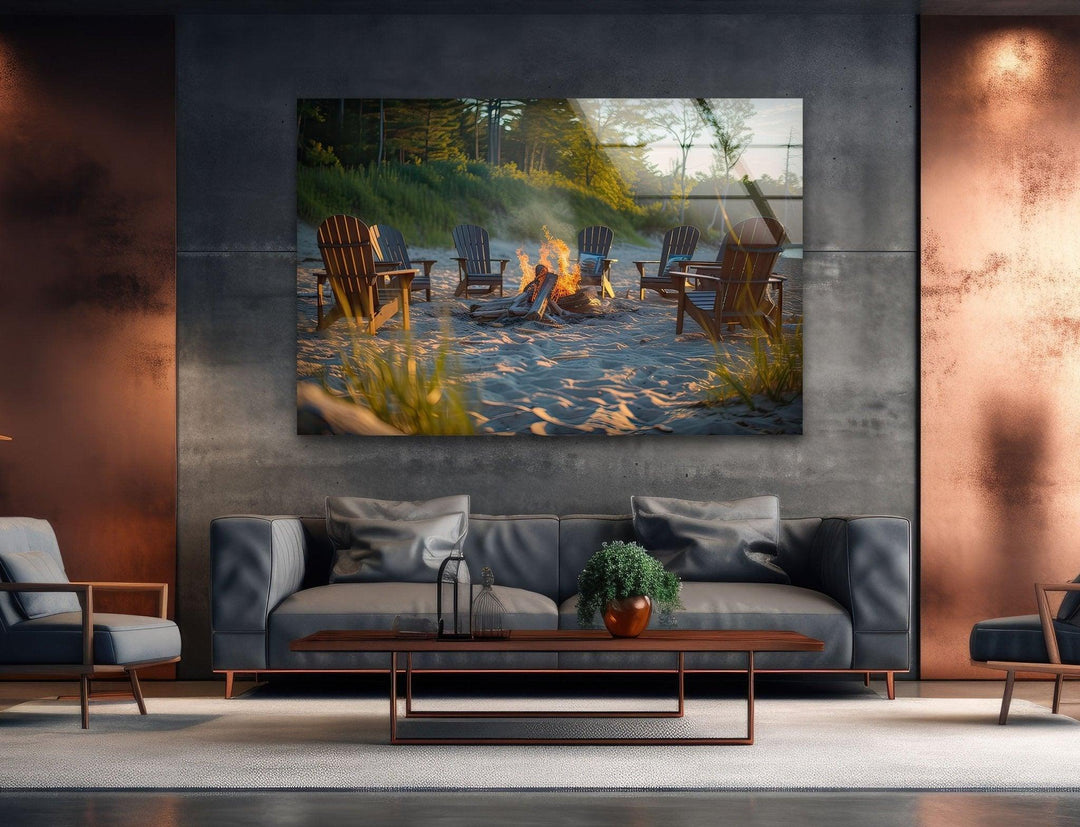 Large landscape wall art perfect for creating a focal point in any room with its grandeur and detail