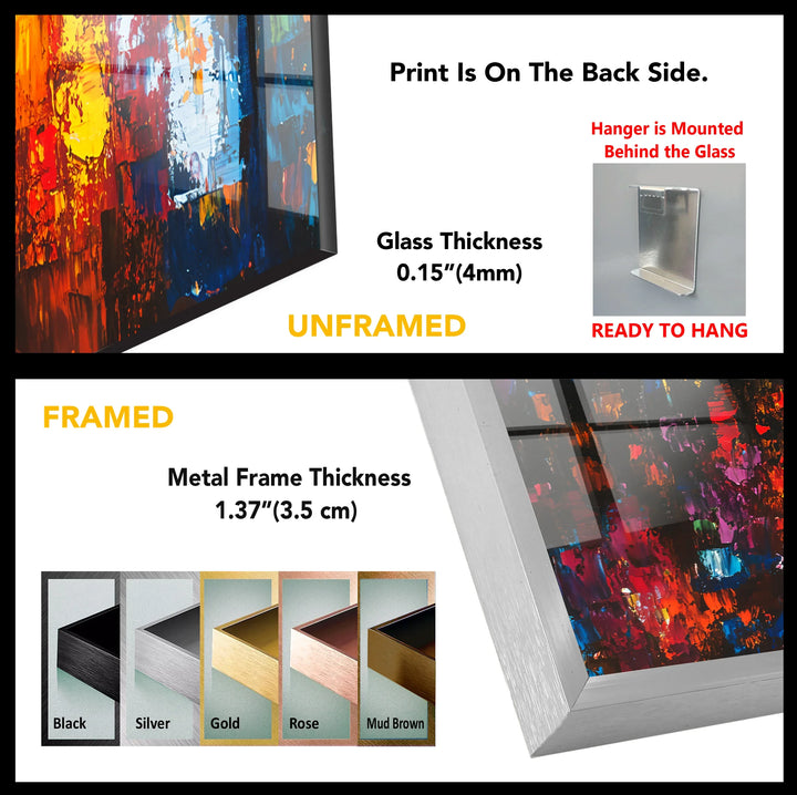 Afremov Oil Paintings Glass Wall Art - MyPhotoStation