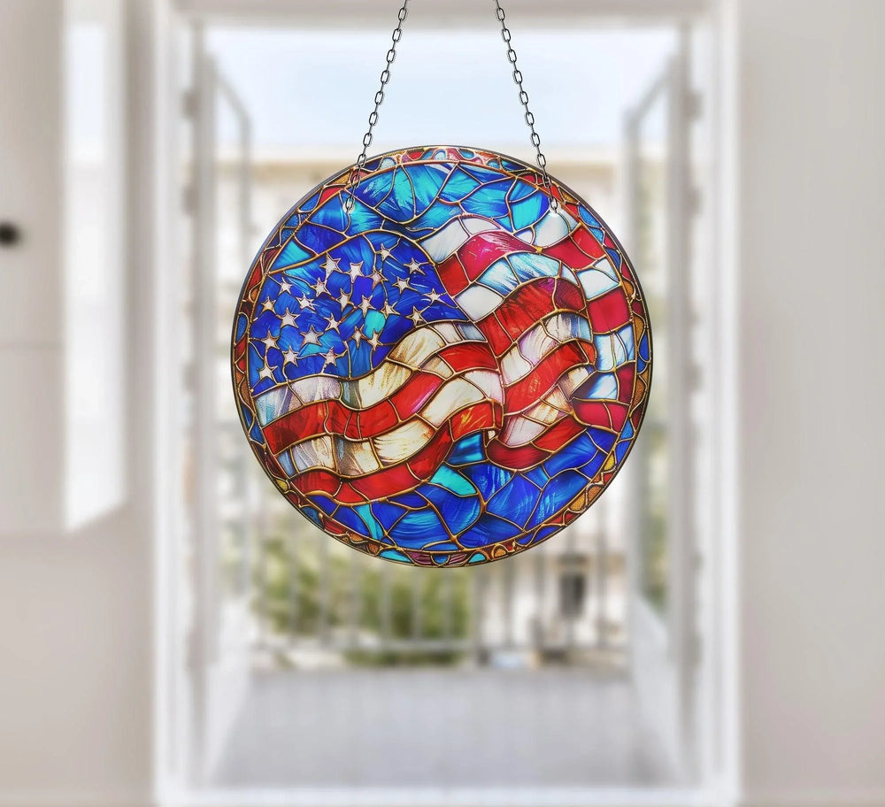 African Woman Portrait Suncatcher Decor Durable Tempered Glass | Myphotostation