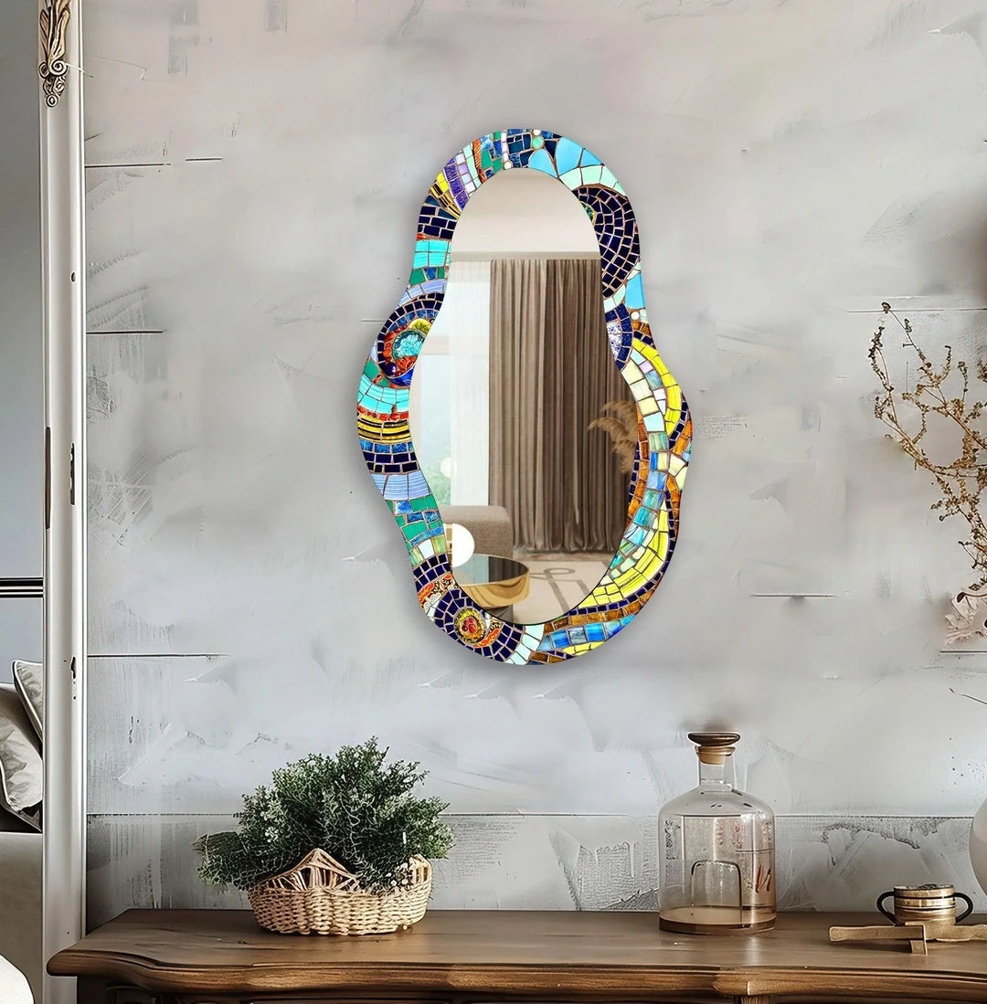 Stylish wall mirrors designed to bring light and sophistication to your living space
