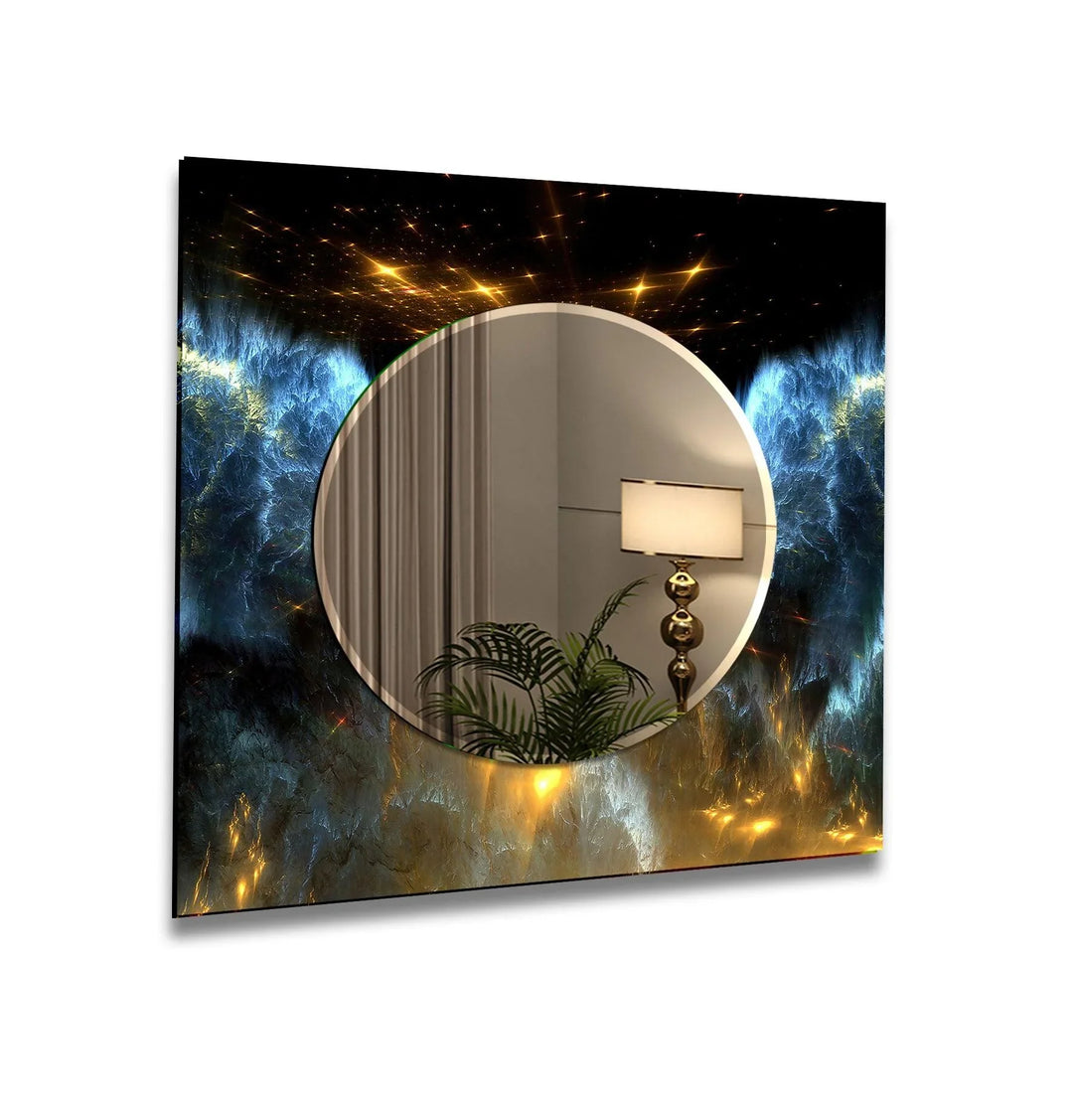 Black Gold Space Wall Mirror mirror wall art