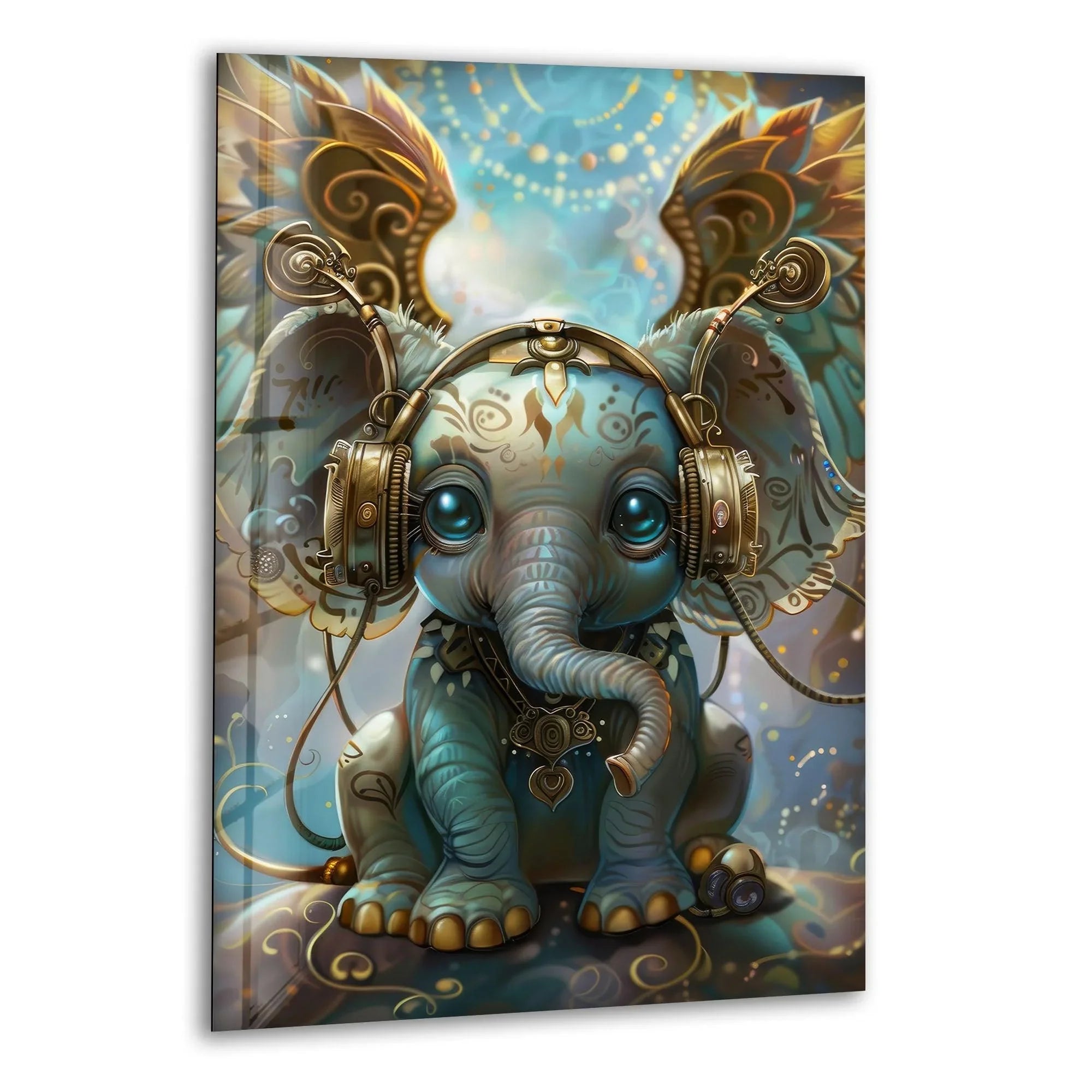 Baby Elephant Wall Decor – Adorable Animal Art – MyPhotoStation