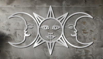 Black & White Series Metal Wall Art