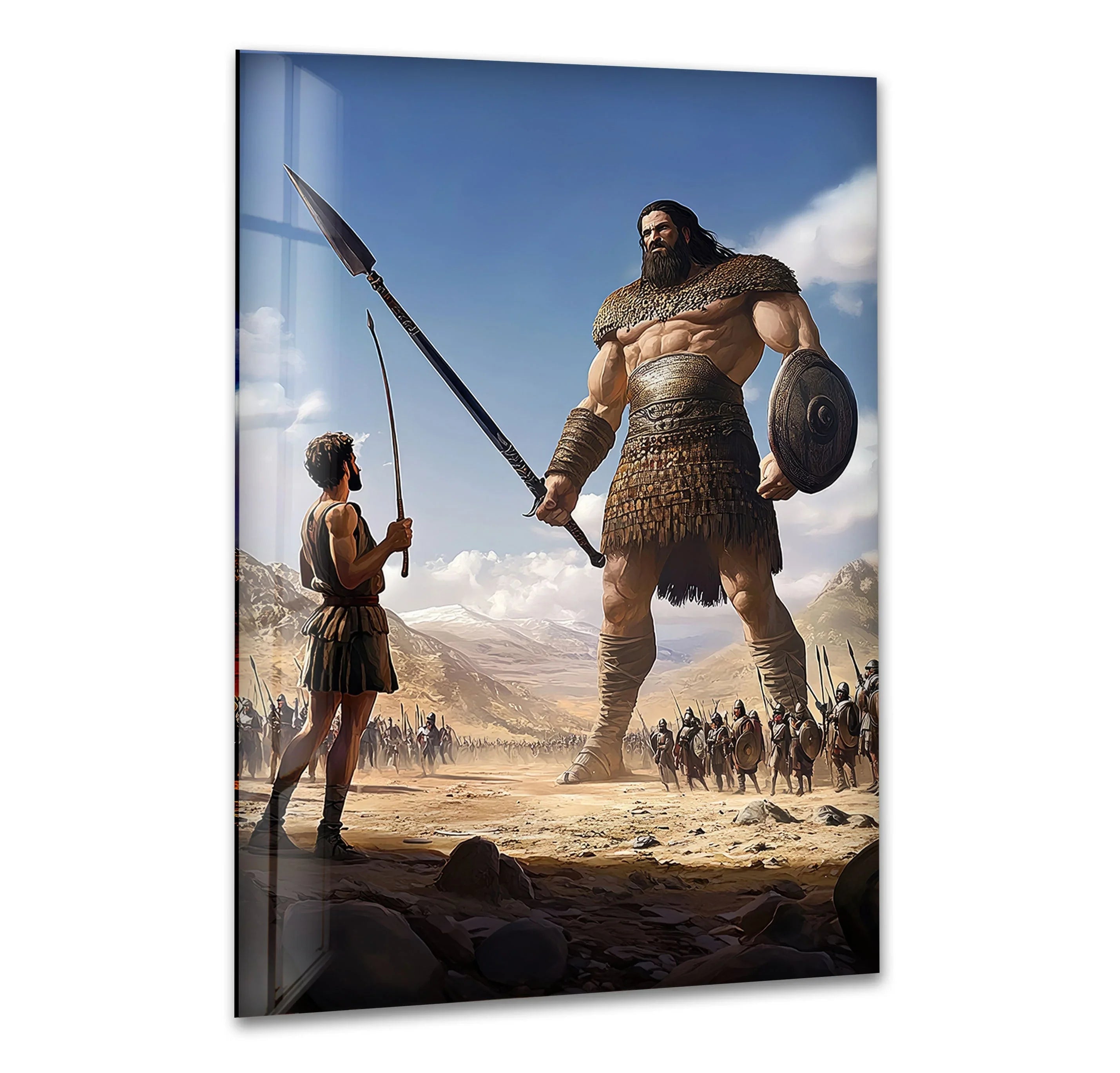 Big David Goliath Glass Wall Art art glass wall art, glass wall art pictures
