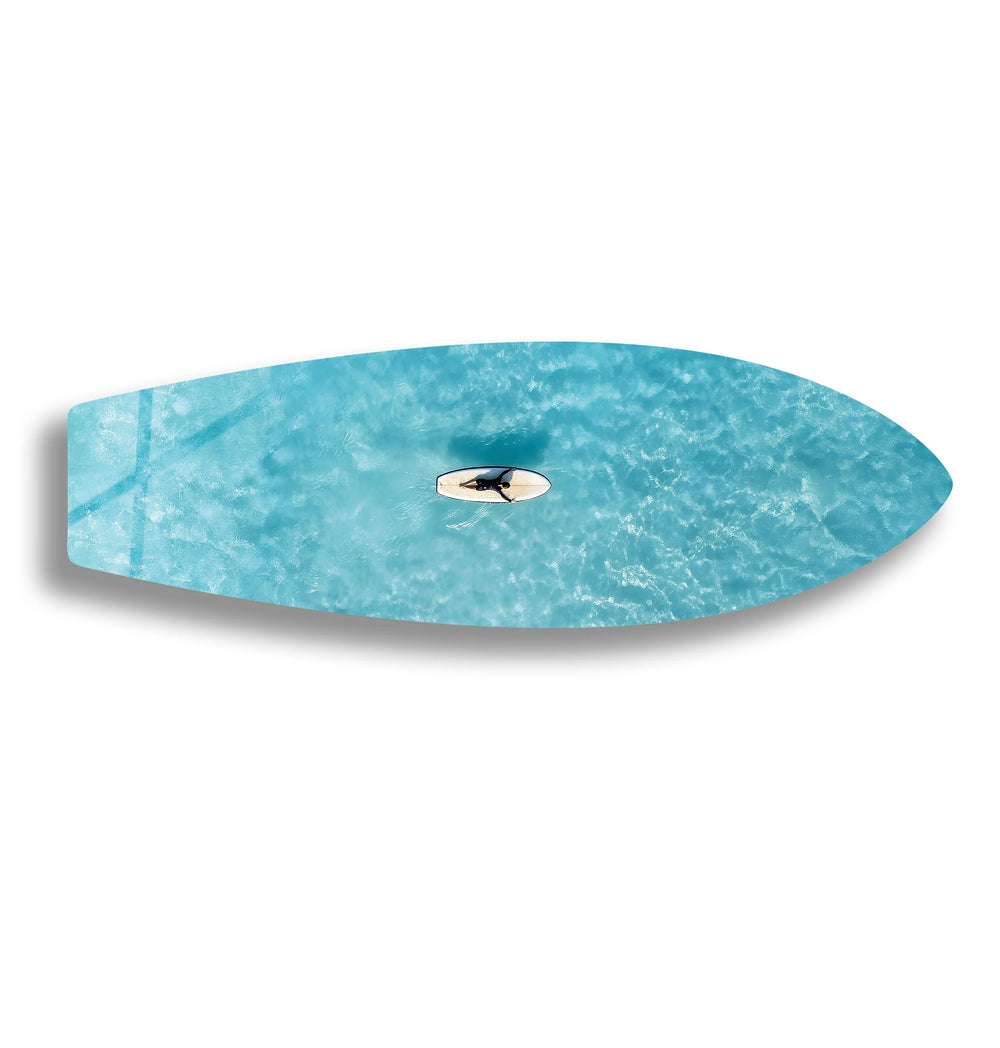 Ocean Serenity Surfboard Wall Art - MyPhotoStation
