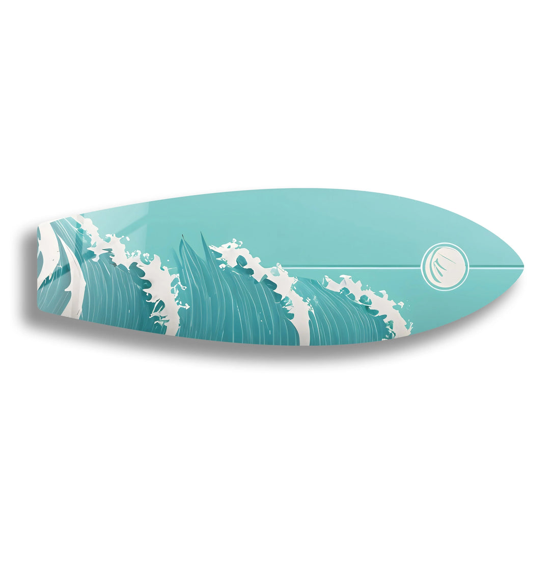 Sea Waves Surfboard Wall Art - MyPhotoStation