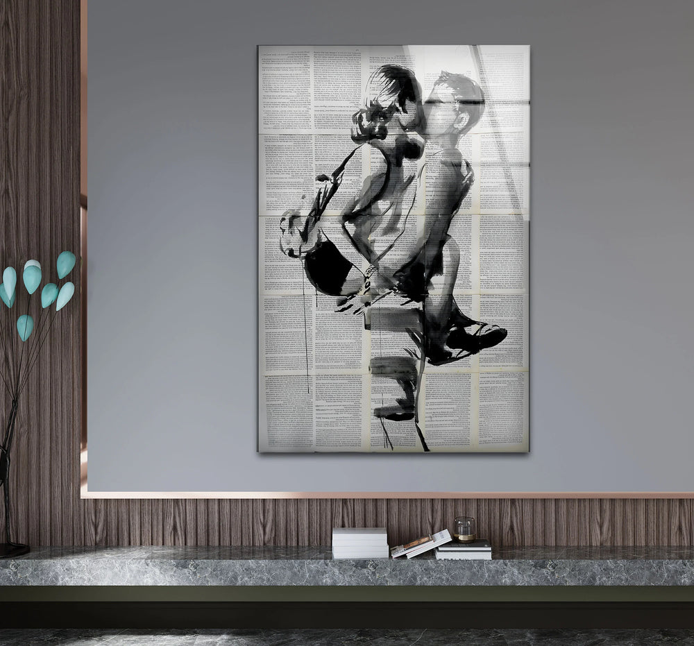 Erotic paintings and sexual drawings in a modern artistic style