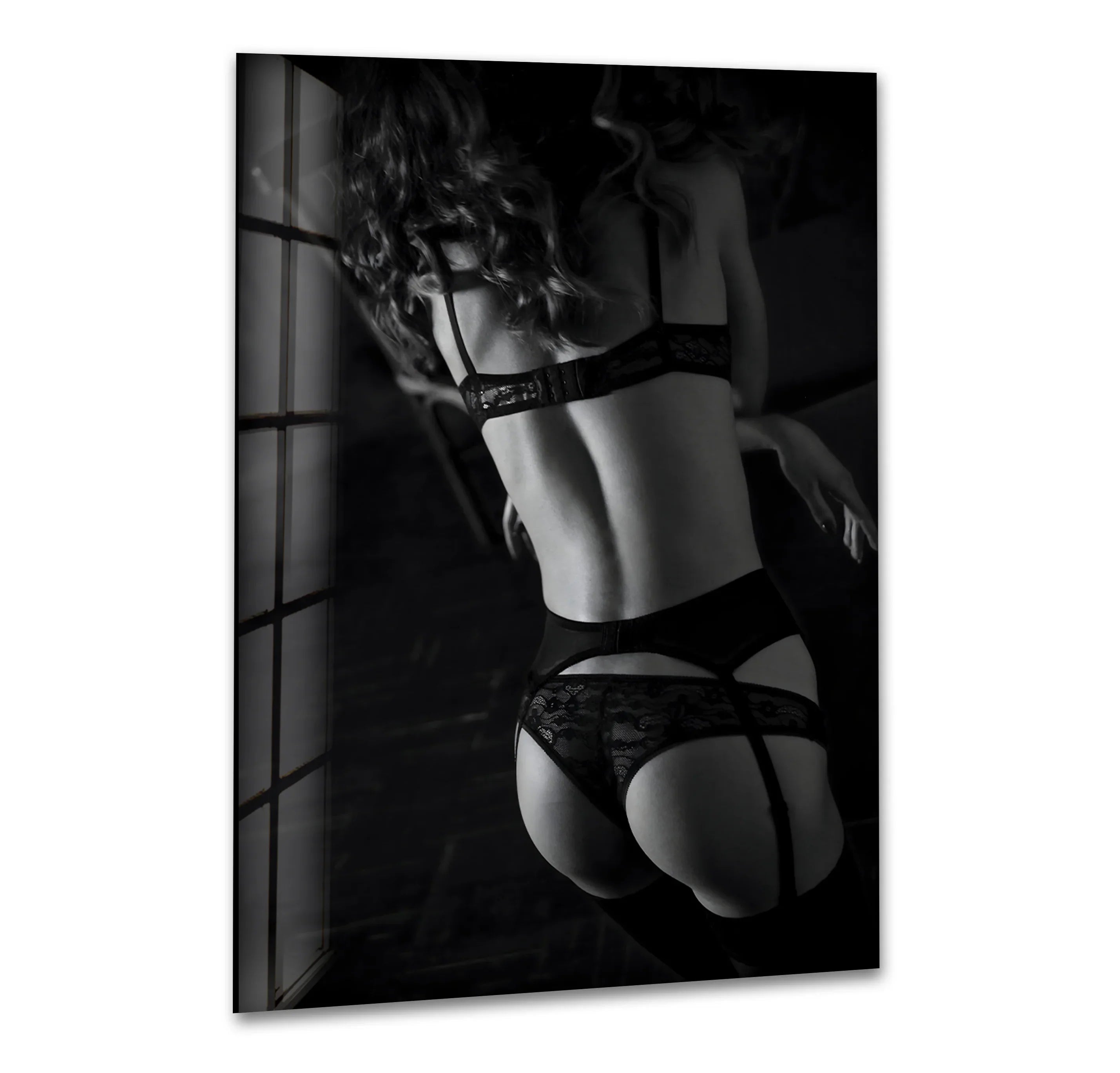 Striking erotic drawings paired with sensual sexy artwork for modern spaces