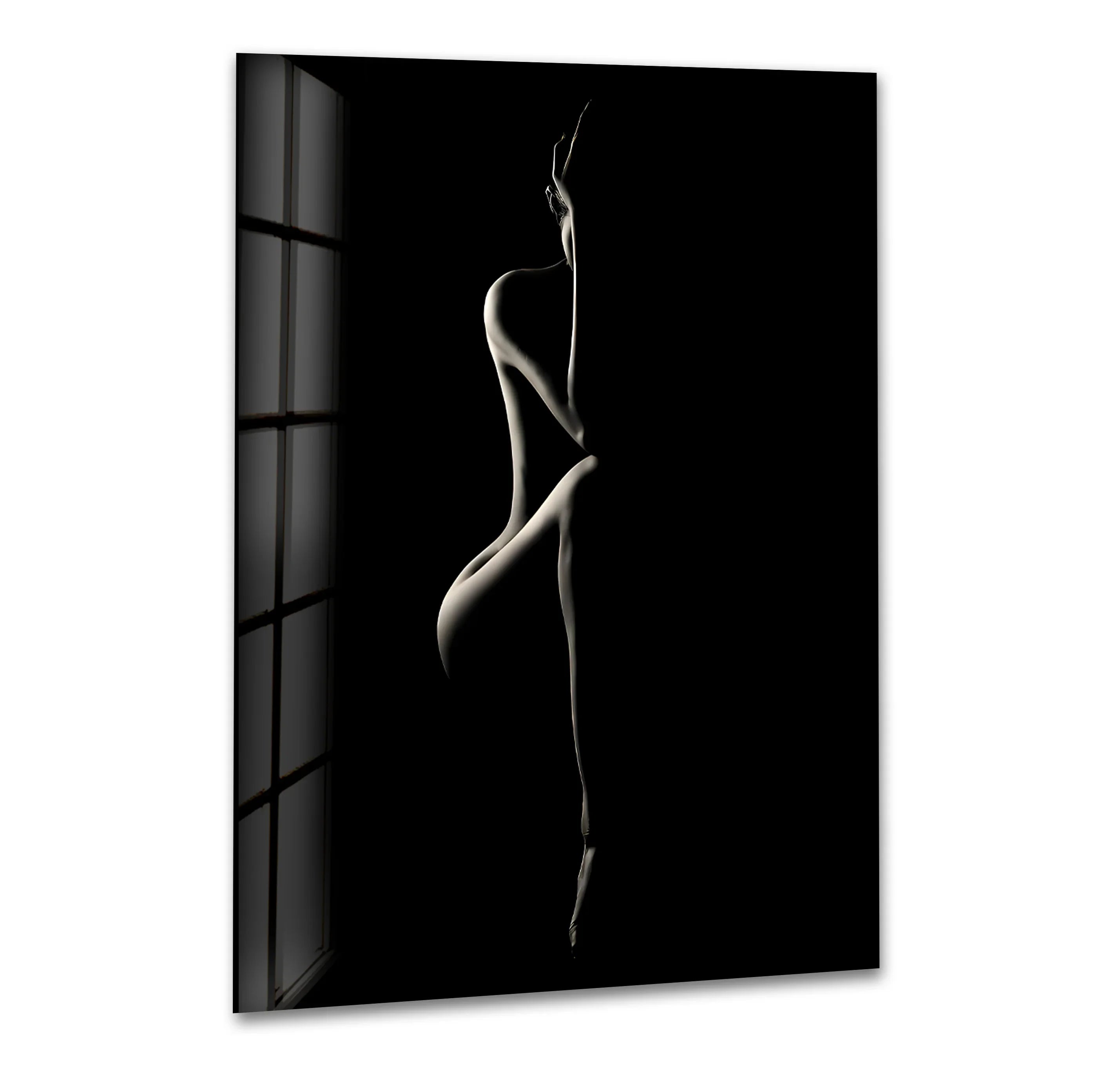 Naked art featuring sensual erotic paintings and sexy artistic flair