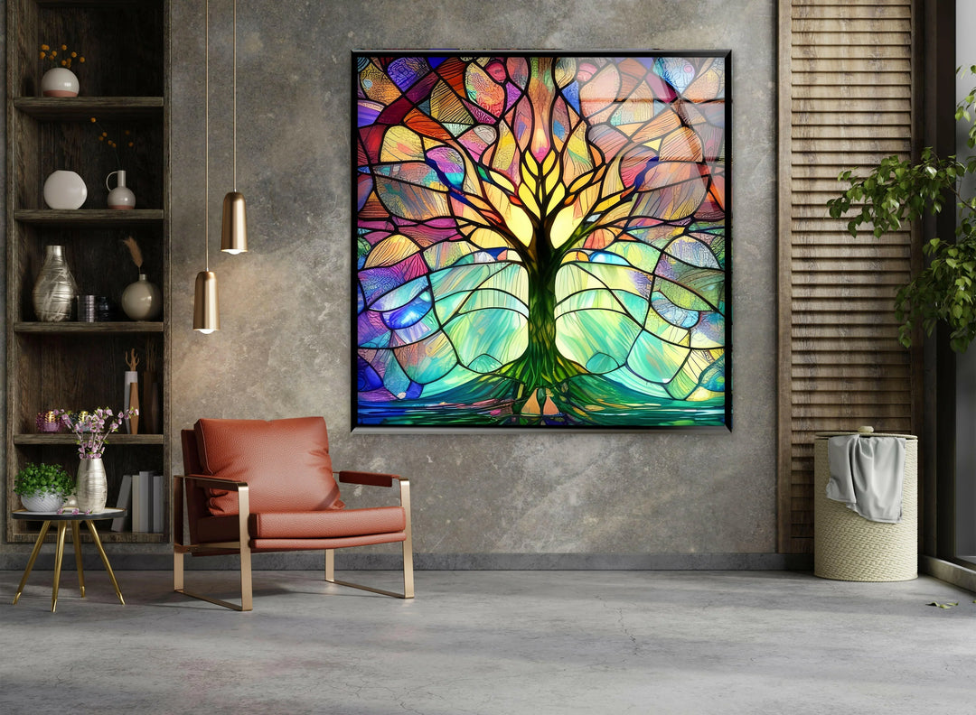 Flower Tempered Glass Wall Art - MyPhotoStation