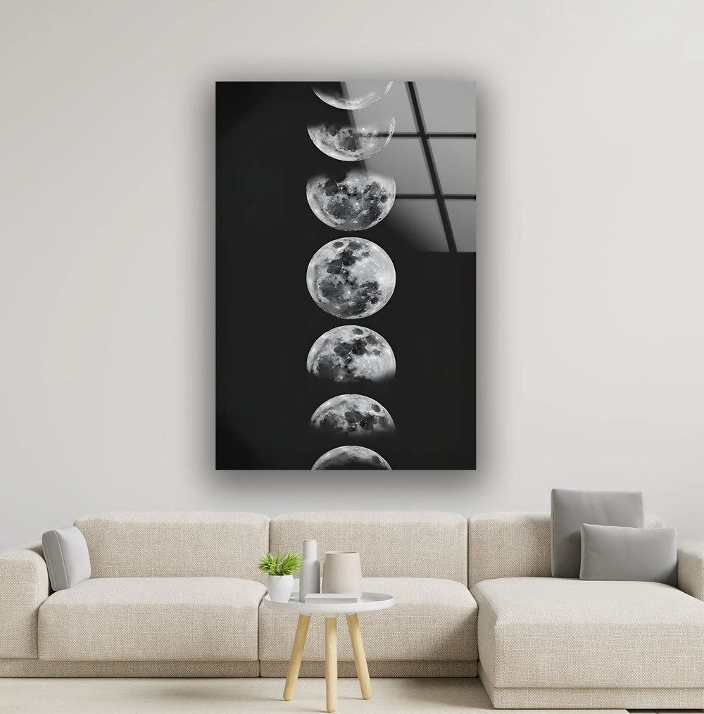 The Part of Moons Glass Wall Art large glass photo prints, glass wall photos