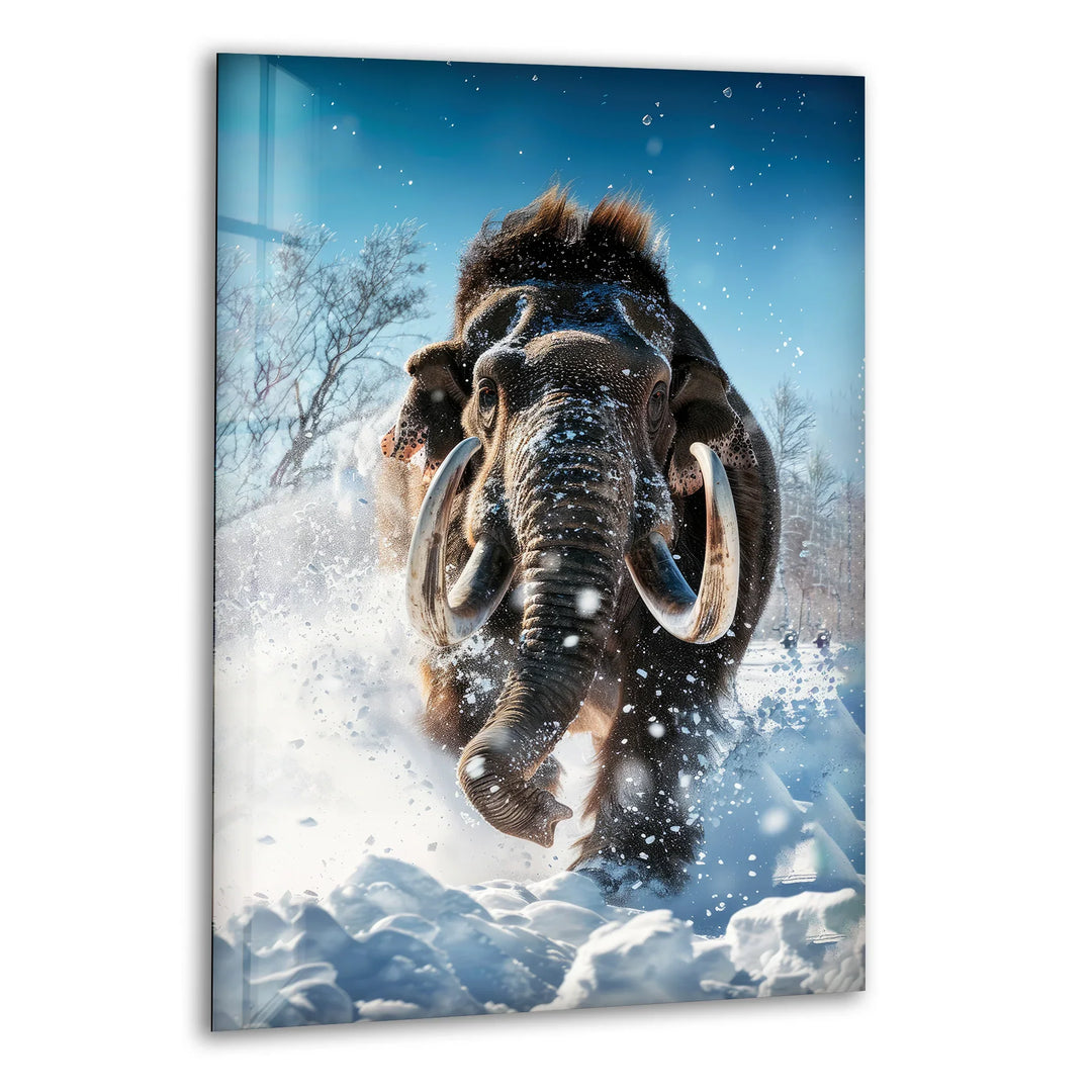 Mammoth Ice Glass Wall Art glass photo prints, glass picture prints