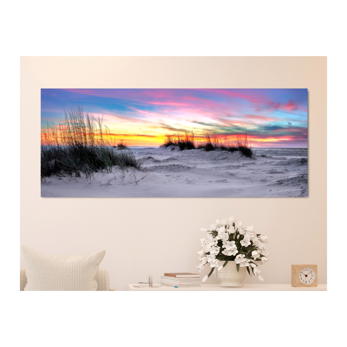 Custom Panoramic Glass Wall Art