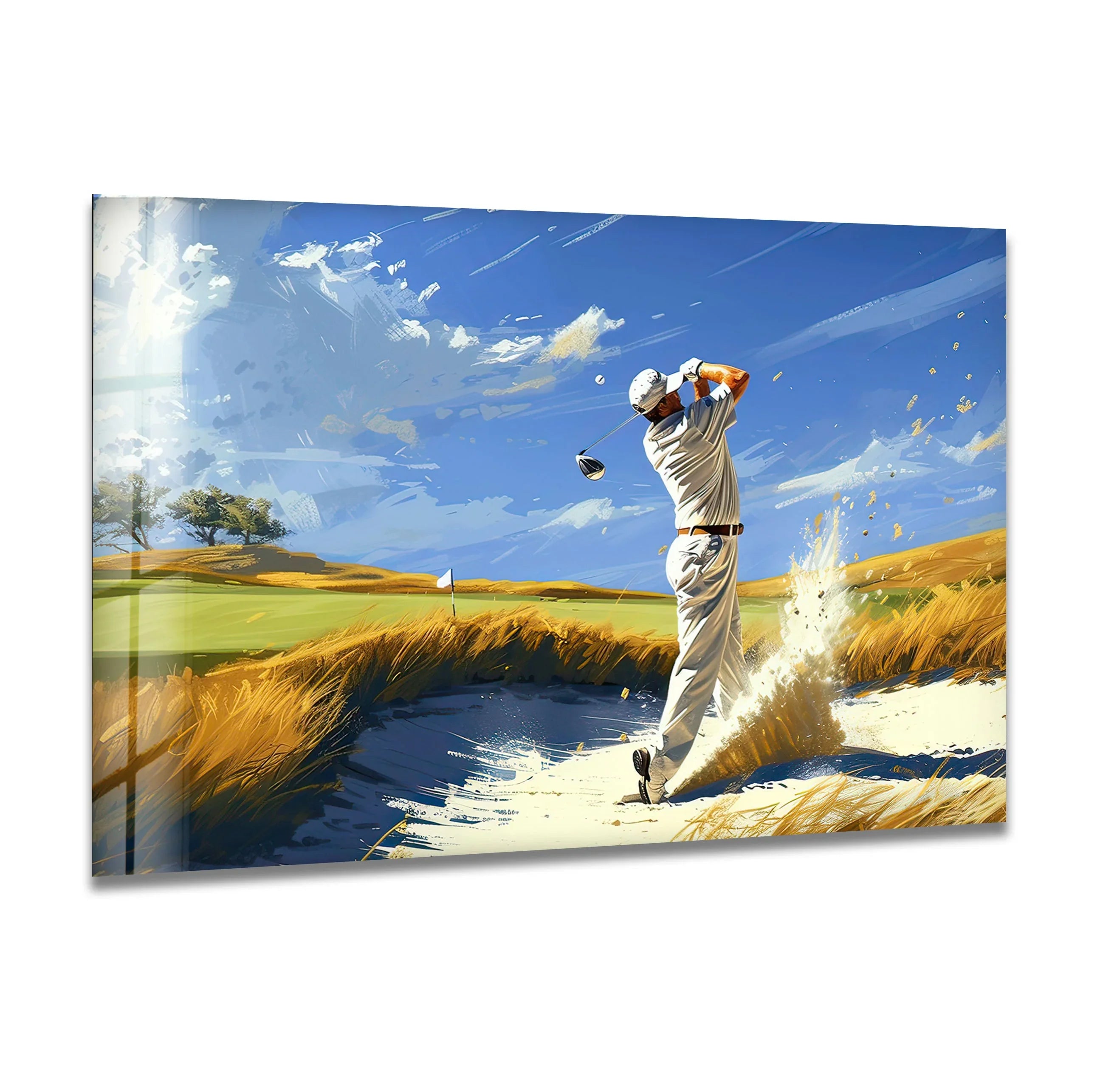 Golf Swing Wall Art – Dynamic Golf Decor – MyPhotoStation