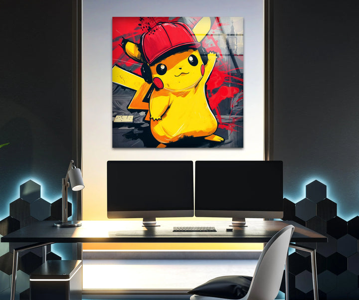 Electric Beat Glass Wall Art Glass Printing Wall Art, Print photos on glass