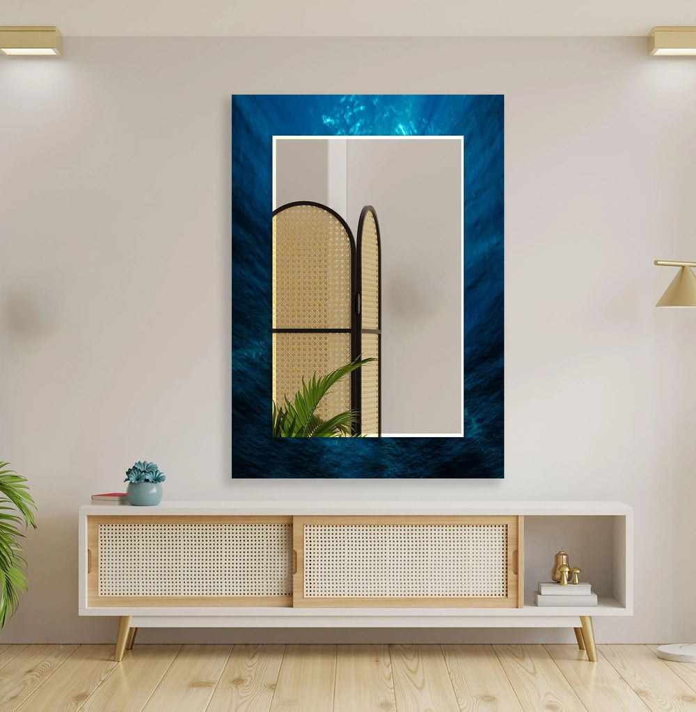Deep Sea Wall Mirror Gold Mirror