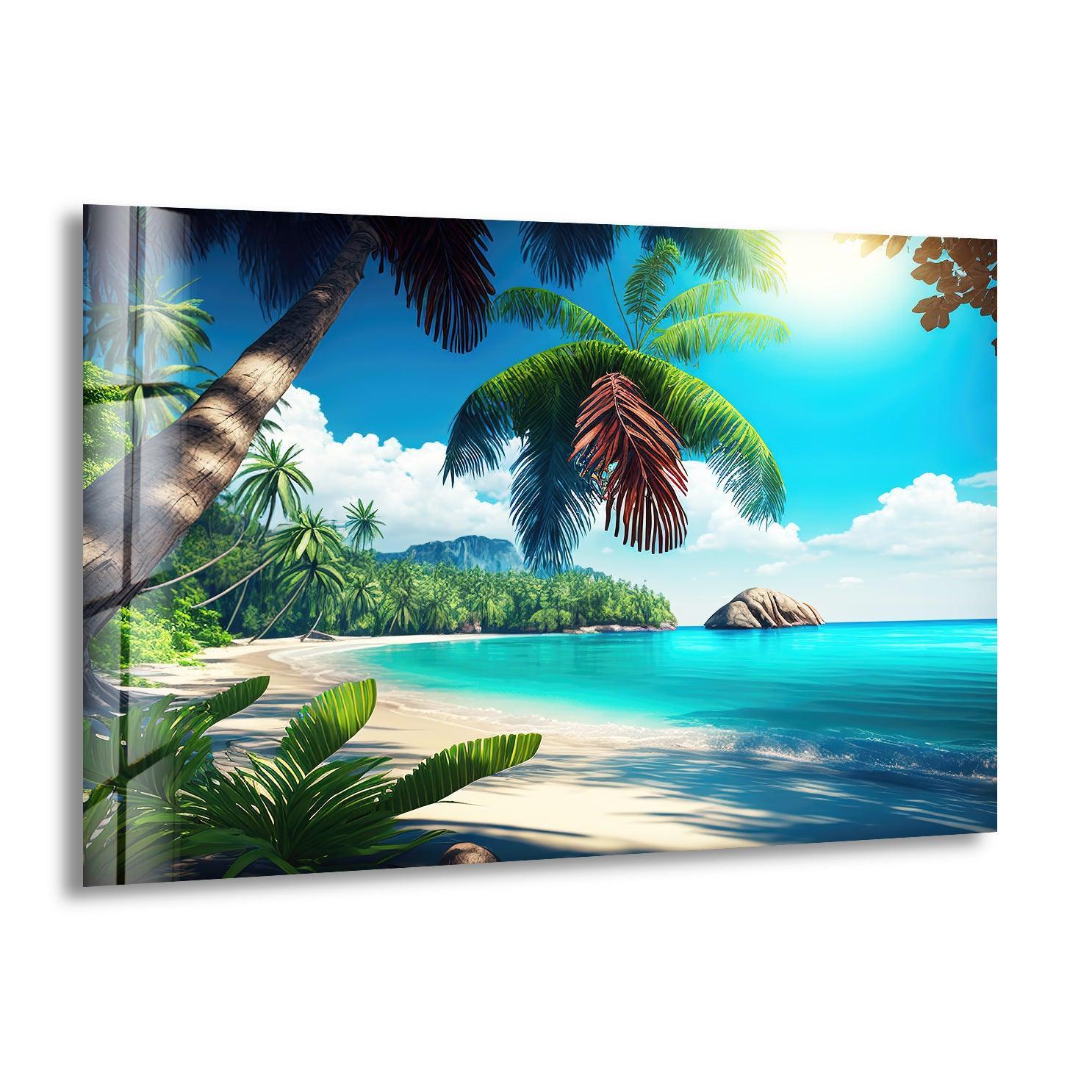 Palm tree/seascape/ジョン バルデッサリ/額装ポスター Palm tree/seascape/ジョン バルデッサリ/額装ポスター 【公式通販】