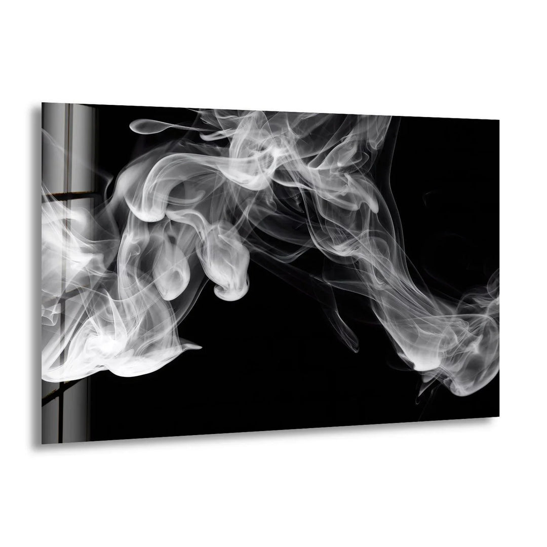 Black Smoke Glass Wall Art - MyPhotoStation