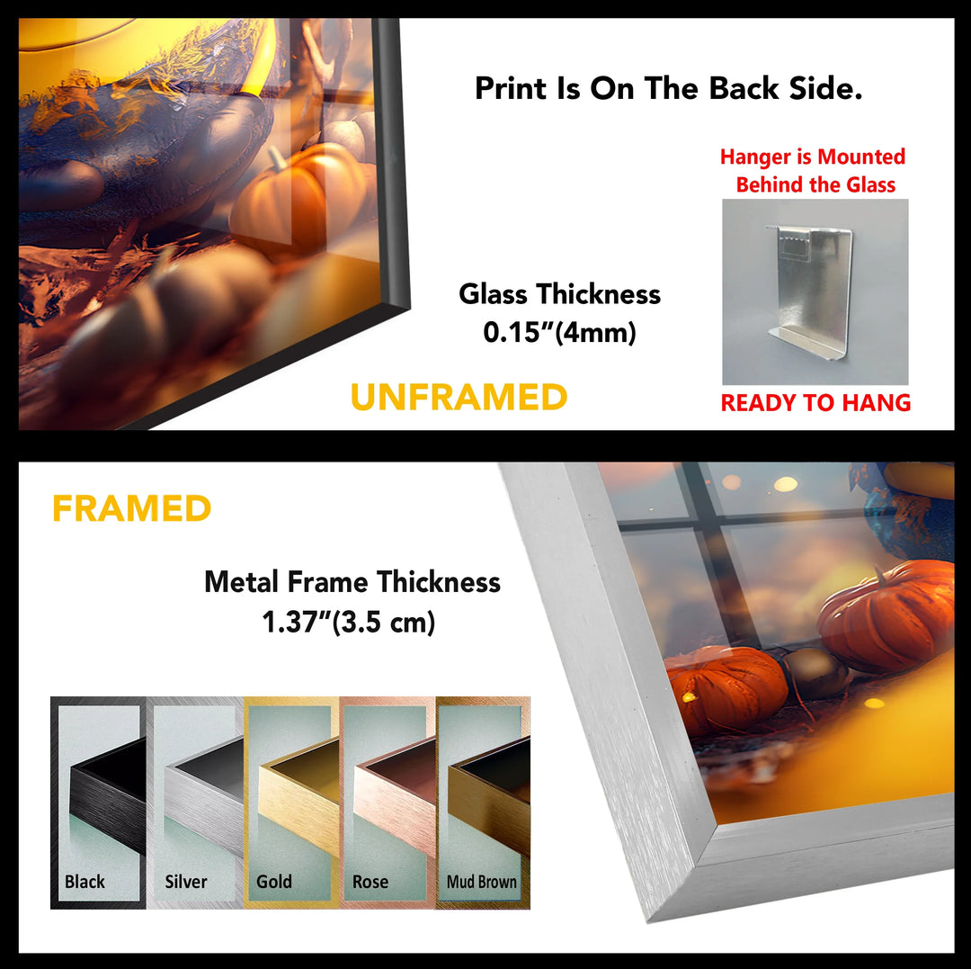 Autumn Magic – Halloween Minion-Inspired Glass Wall Art