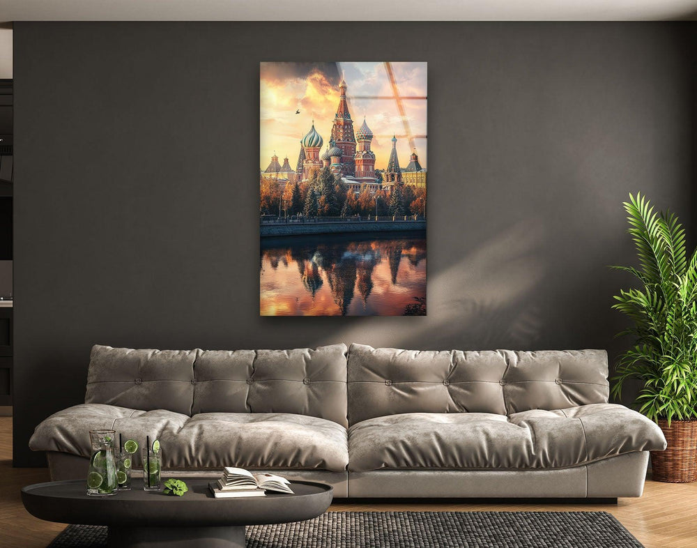Sunset Moscow Glass Wall Art art glass wall art, glass wall art pictures