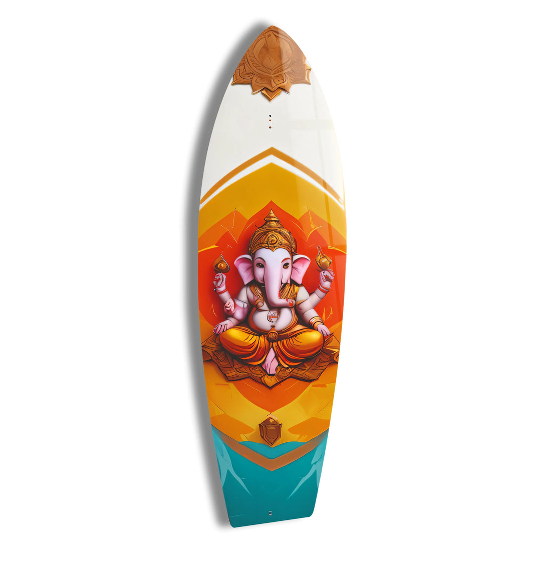 Pink Buddha Surfboard Wall Art - MyPhotoStation