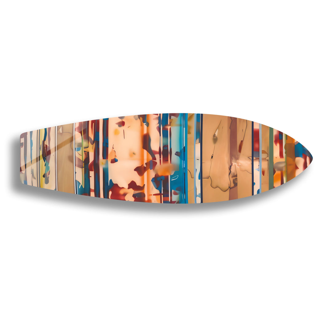 Beige Surfboard Wall Art - MyPhotoStation