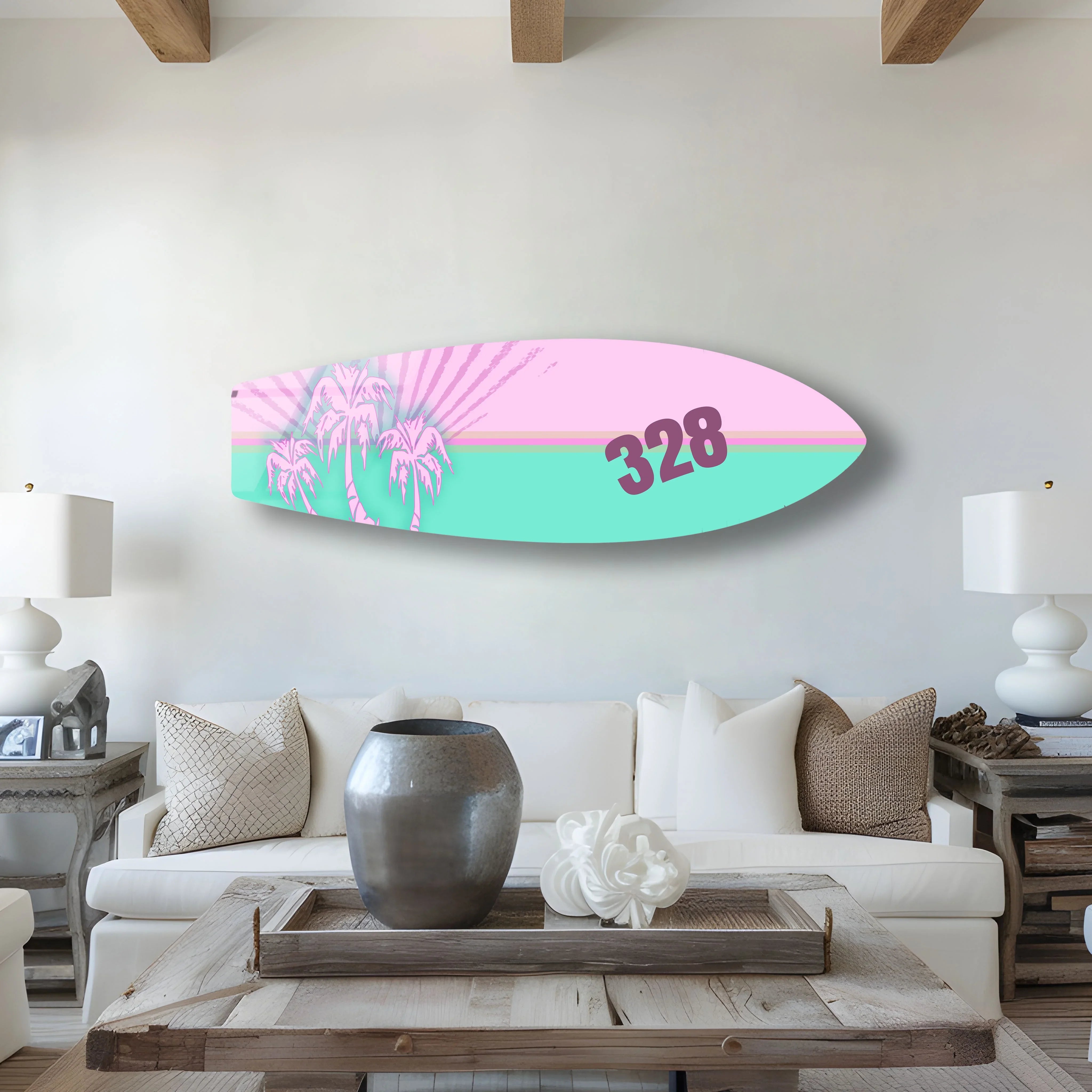 Customable Surfboard Wall Art - MyPhotoStation