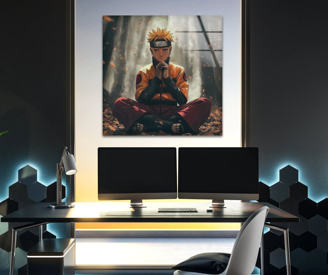 Silent Focus Glass Wall Art custom glass pictures, glass art prints