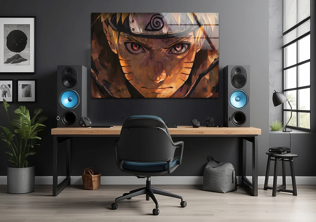 Fierce Resolve Glass Wall Art glass pictures for Wall, glass prints wall art