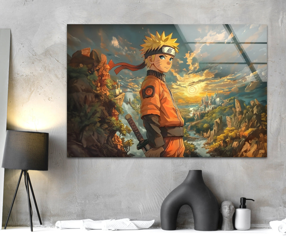 Golden Horizon Glass Wall Art  Glass Printing Wall Art, Print photos on glass