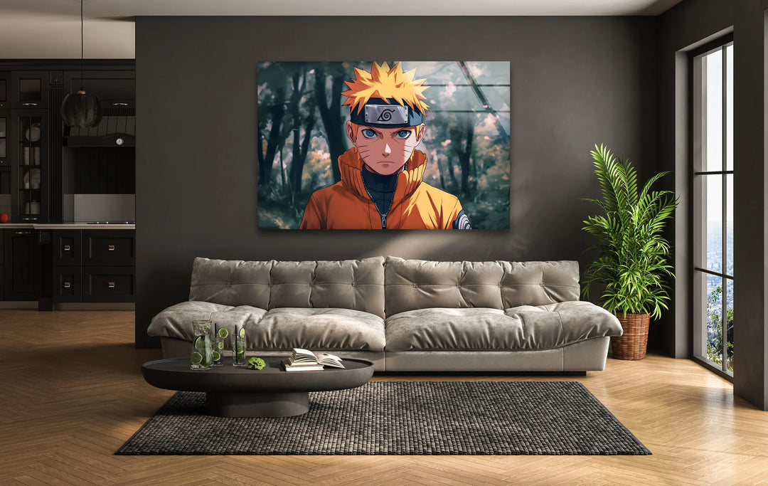 Spirit of the Leaf Glass Wall Art custom glass photo prints, large glass prints