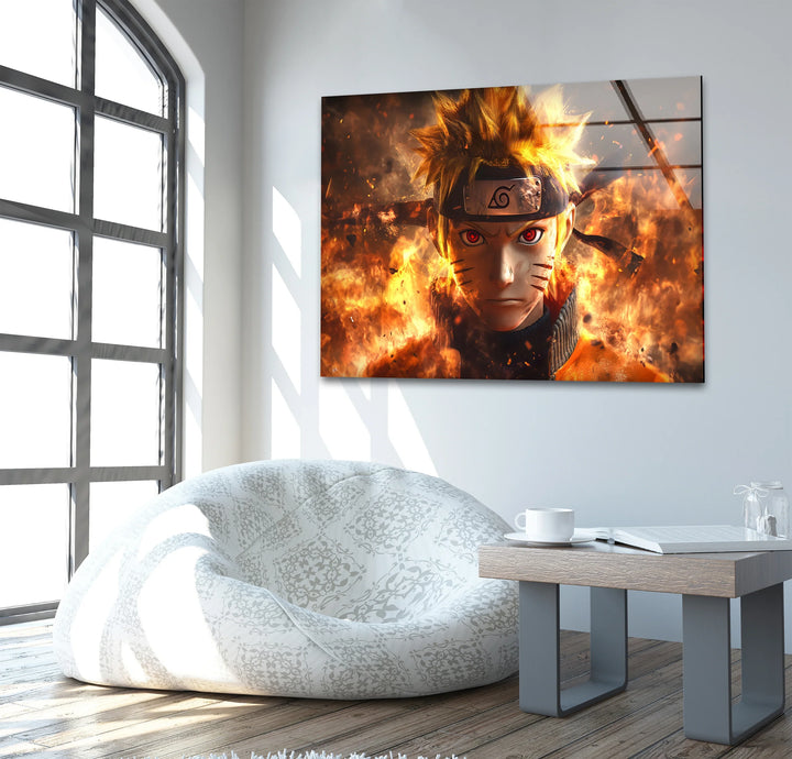 Blazing Spirit Glass Wall Art Glass Printing Wall Art, Print photos on glass