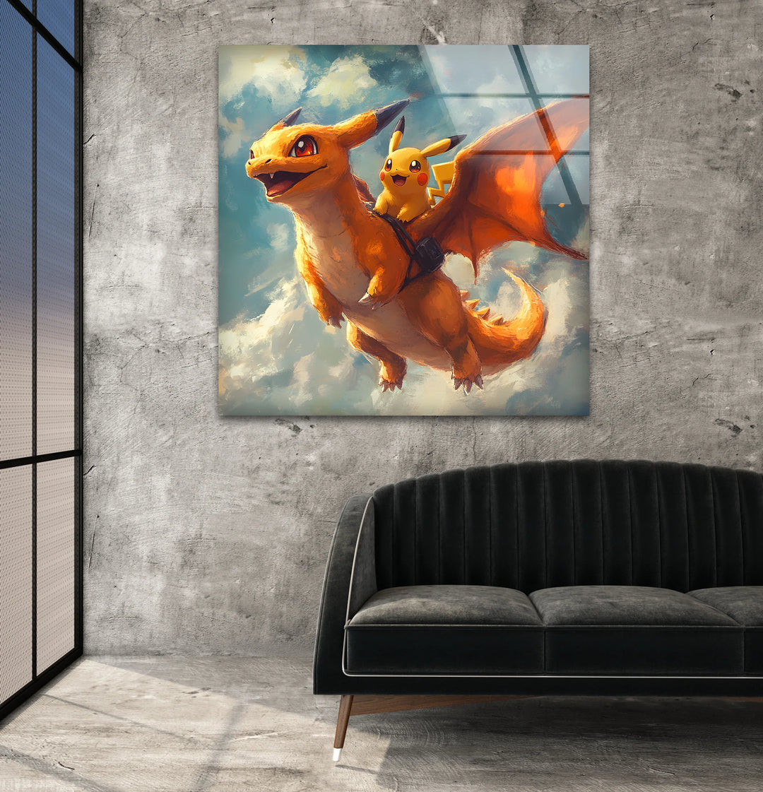 Charming animated art that brings a magical cartoon world to life through intricate designs and lively hues