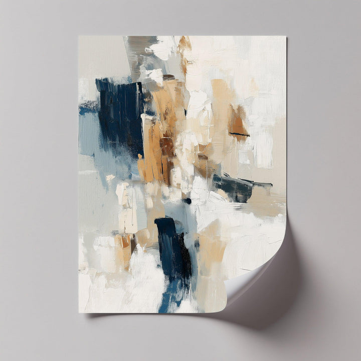 Urban Earth – Bold Neutrals Abstract Canvas Print - MyPhotoStation