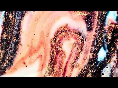 Gold und rosa Marmor Glasbilder