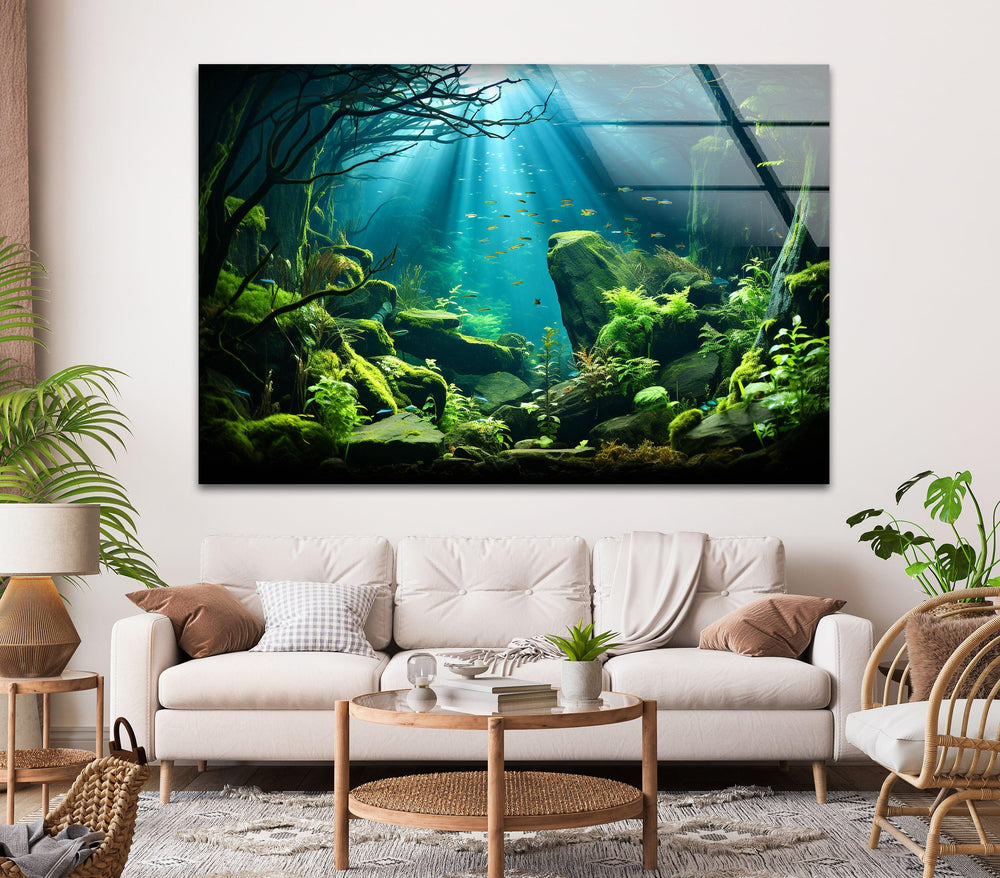 A mesmerizing aquatic landscape, showcasing nature’s wonders beneath the surface.