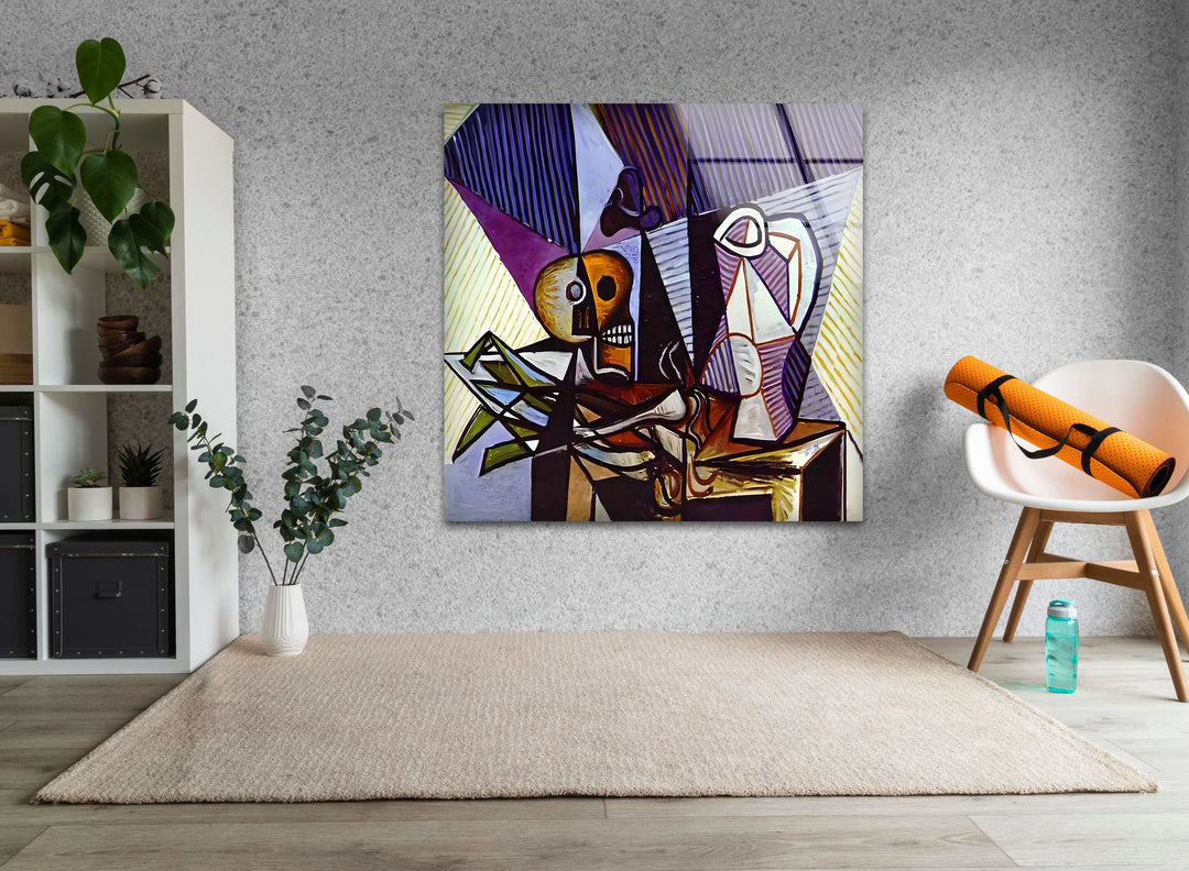 Pablo Picasso Art Painting Glass Wall Art - MyPhotoStation