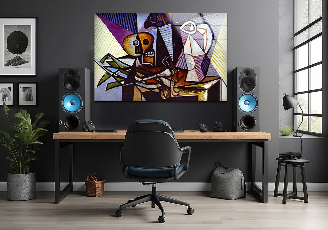 Pablo Picasso Art Painting Glass Wall Art - MyPhotoStation