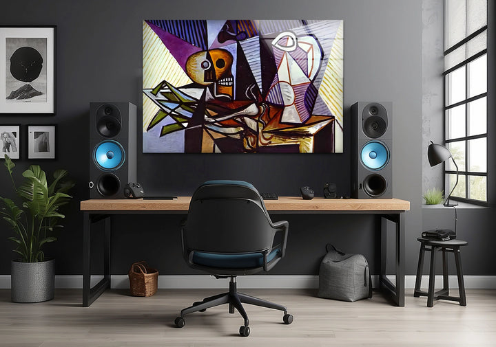 Pablo Picasso Art Painting Glass Wall Art - MyPhotoStation