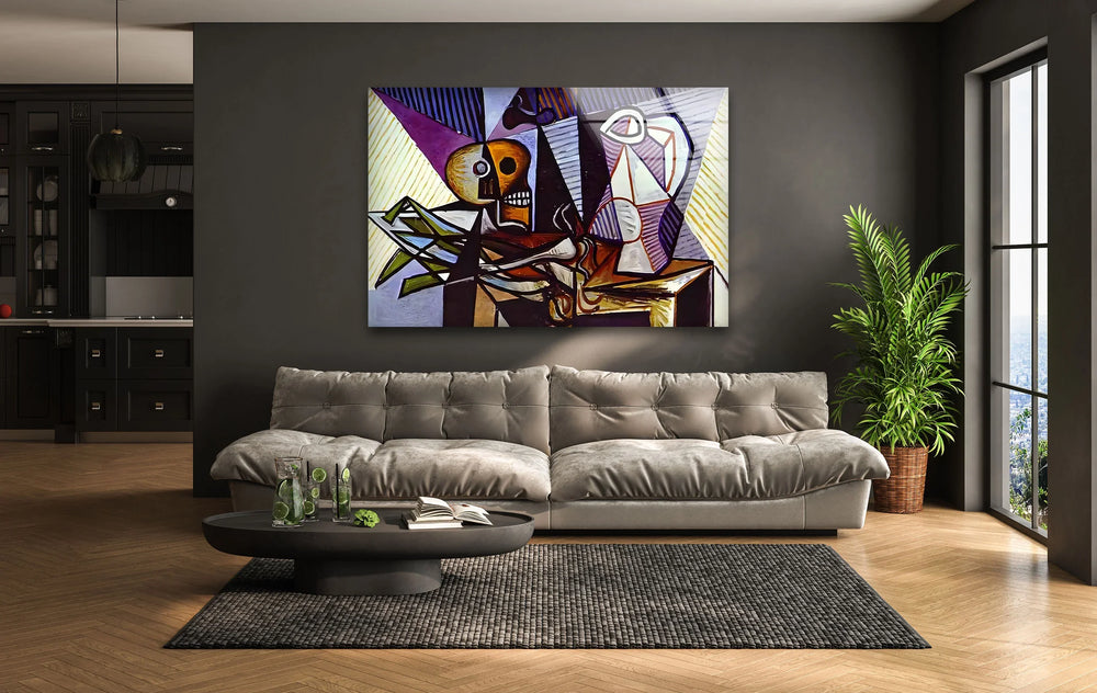 Pablo Picasso Art Painting Glass Wall Art - MyPhotoStation