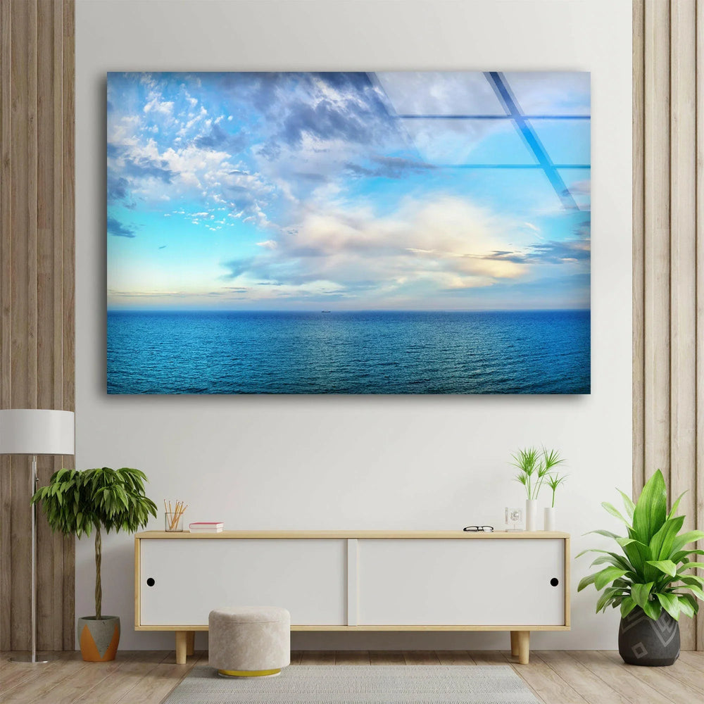 Transform your home with the calming views of the ocean, perfect for creating a peaceful atmosphere in any room.