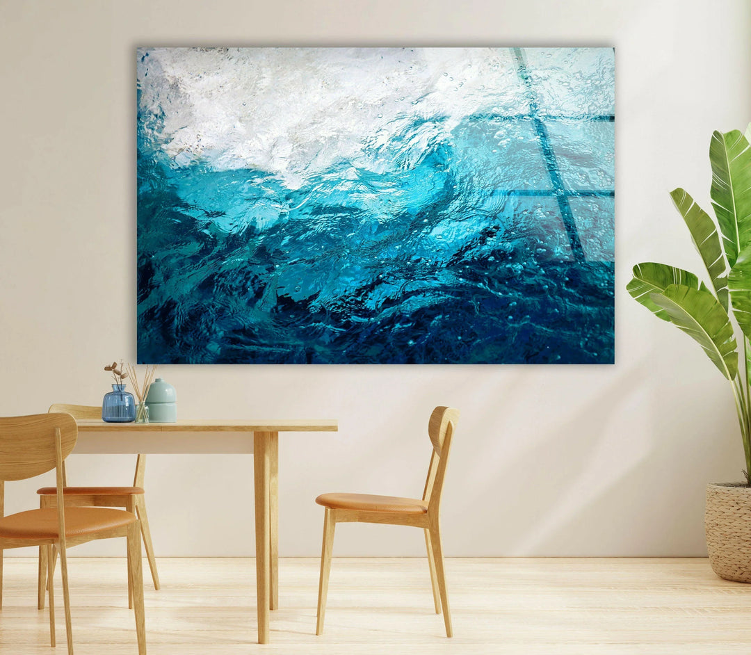 Large Format Abstract Glass Art Prints