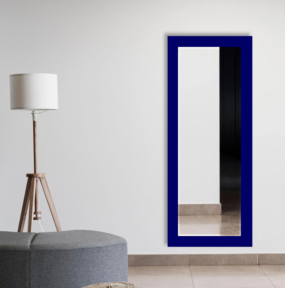 Solid Colors Round Wall Mirror Huge Mirror