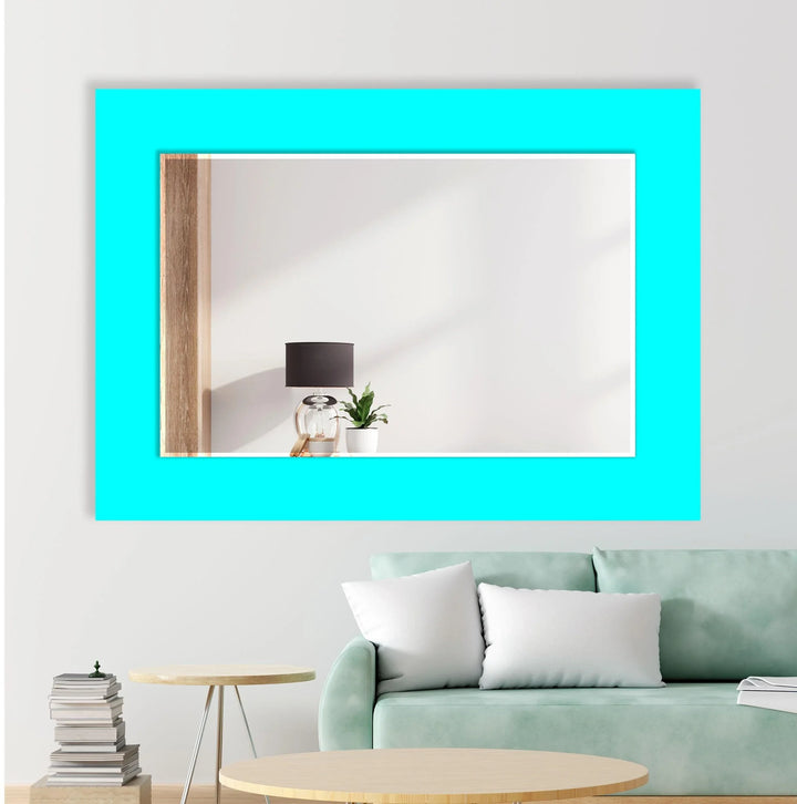 Solid Colors Round Wall Mirror Mosaic Mirror